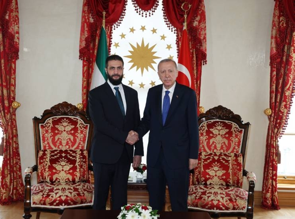Syria's Al Sharaa meets Erdogan in Turkiye as sanctions lifted