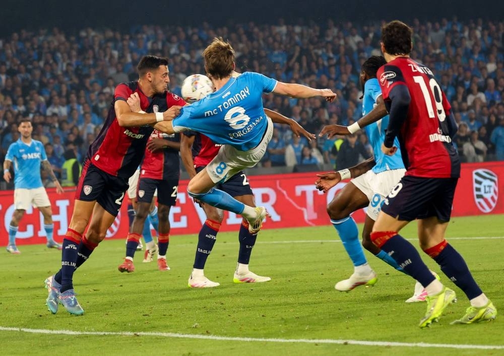 McTominay scores stunner to fire Napoli to Serie A title success