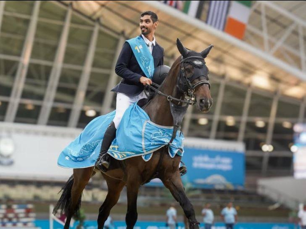 Haidan wins second successive Al Shaqab showjumping title