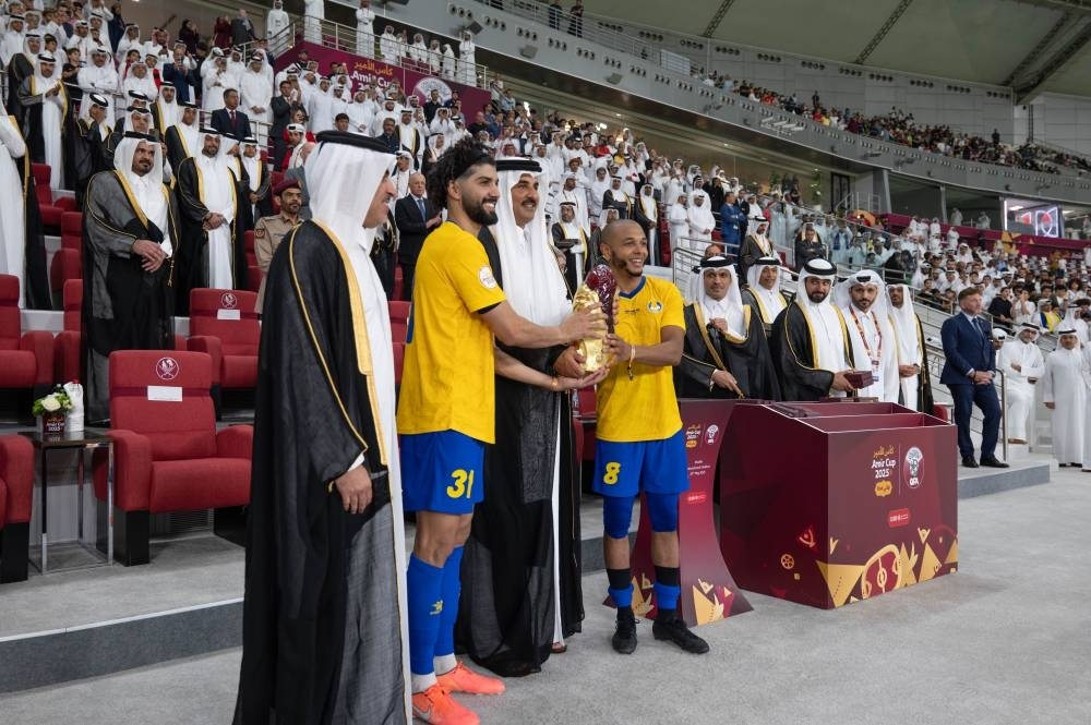 Amir attends Amir Cup final