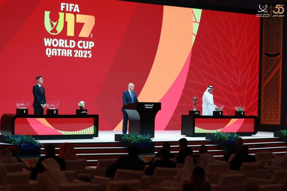 Draws for FIFA Arab Cup & FIFA U-17 World Cup Qatar 2025 held