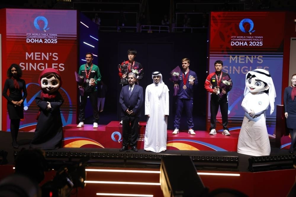 Chuqin is new men's singles world TT champion