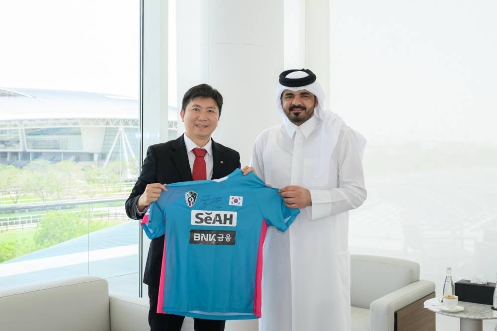 QOC president meets Korean counterpart