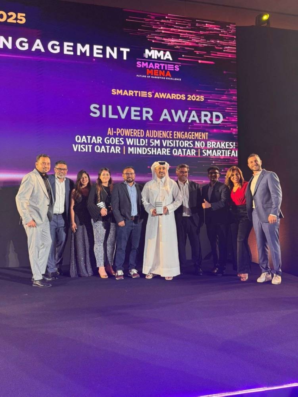 Visit Qatar bags four awards at Smarties MENA in recognitionof innovative digital campaigns