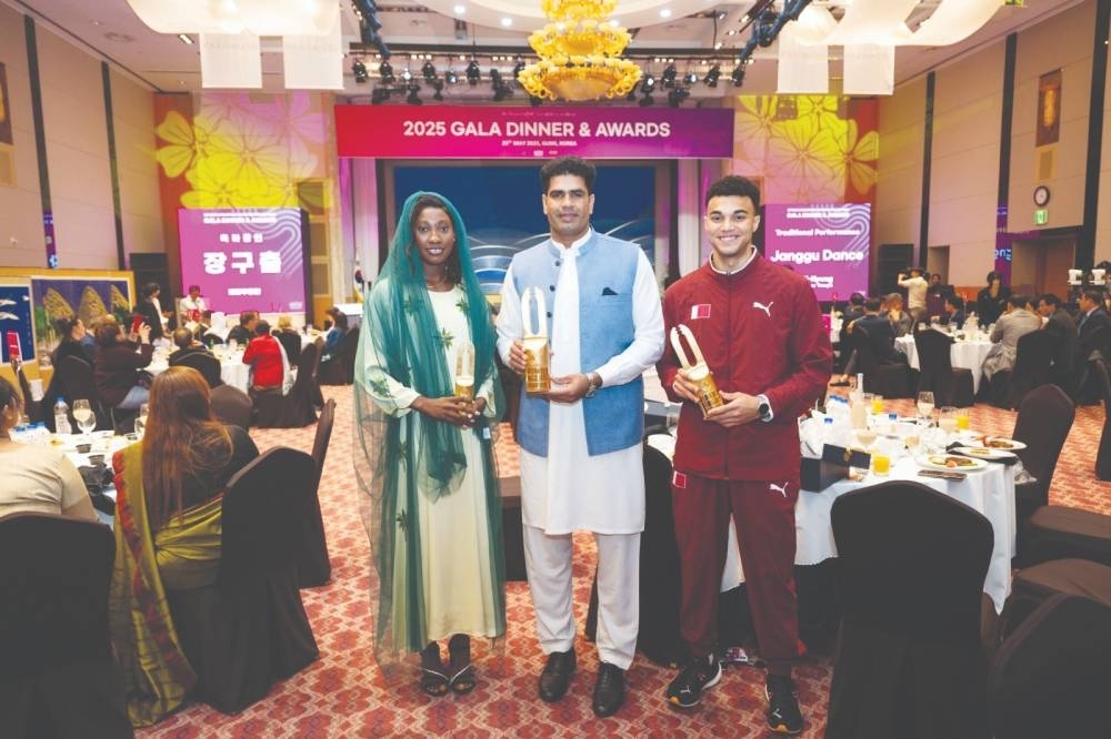Pakistan's Nadeem wins top Asian award, Qatar's Seifeldin is best U20 athlete
