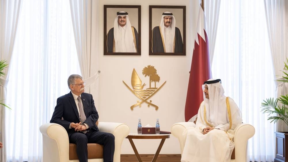 Prime minister meets speaker of Hungarian parliament