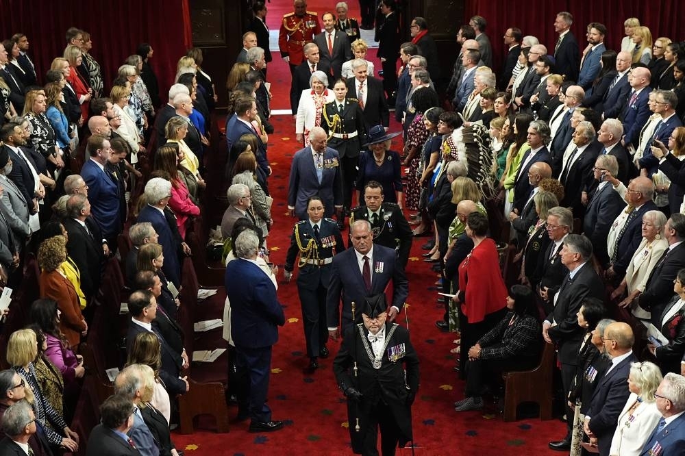 Canada at ‘critical moment,' King Charles says in parliament speech