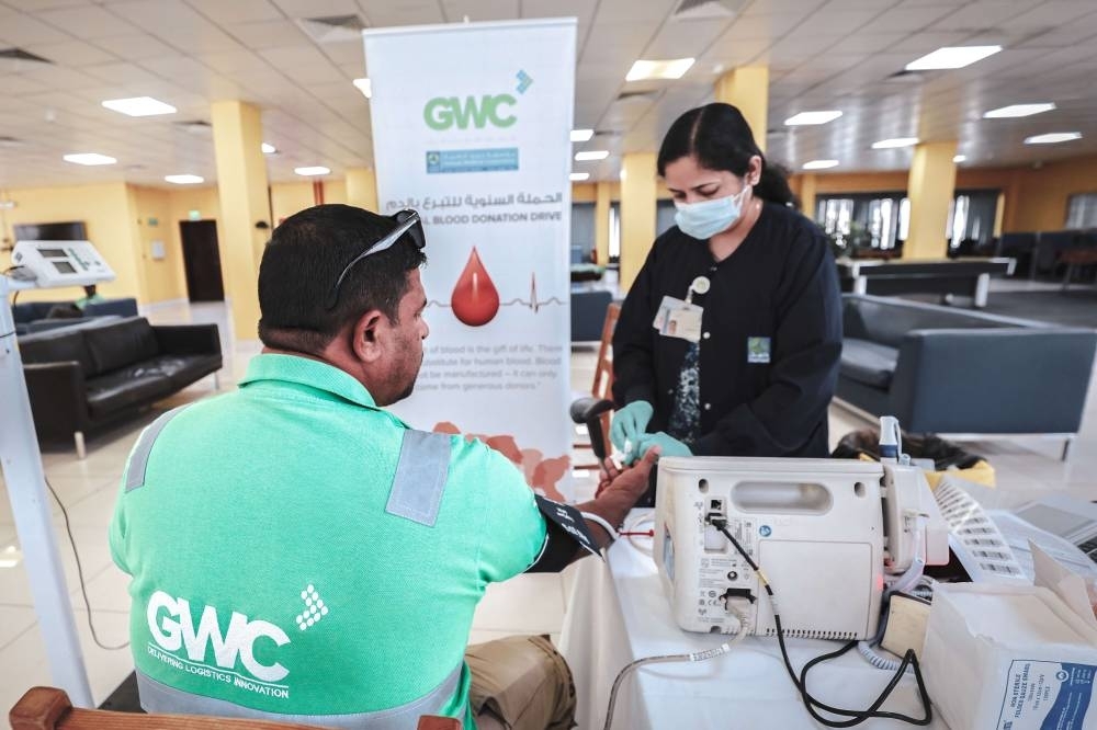 GWC hosts blood-donation drive