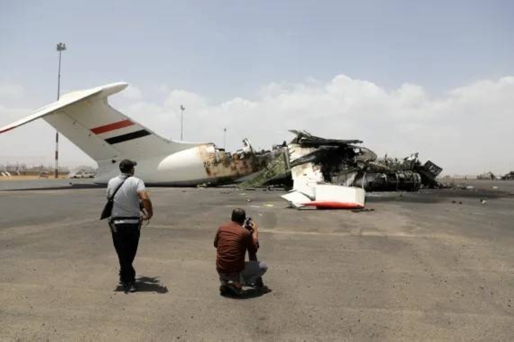 Israel air strikes destroy last civilian plane at Yemen's Sanaa airport