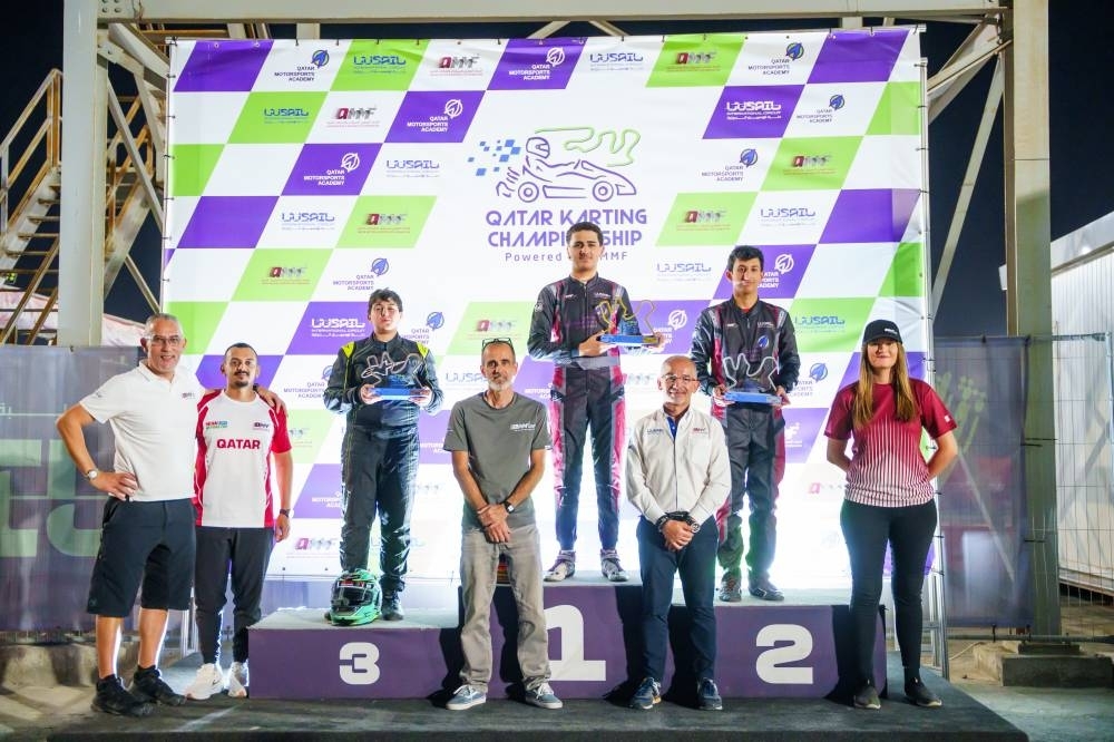 Hassiba wins Round two of 2025 Qatar Karting Championship