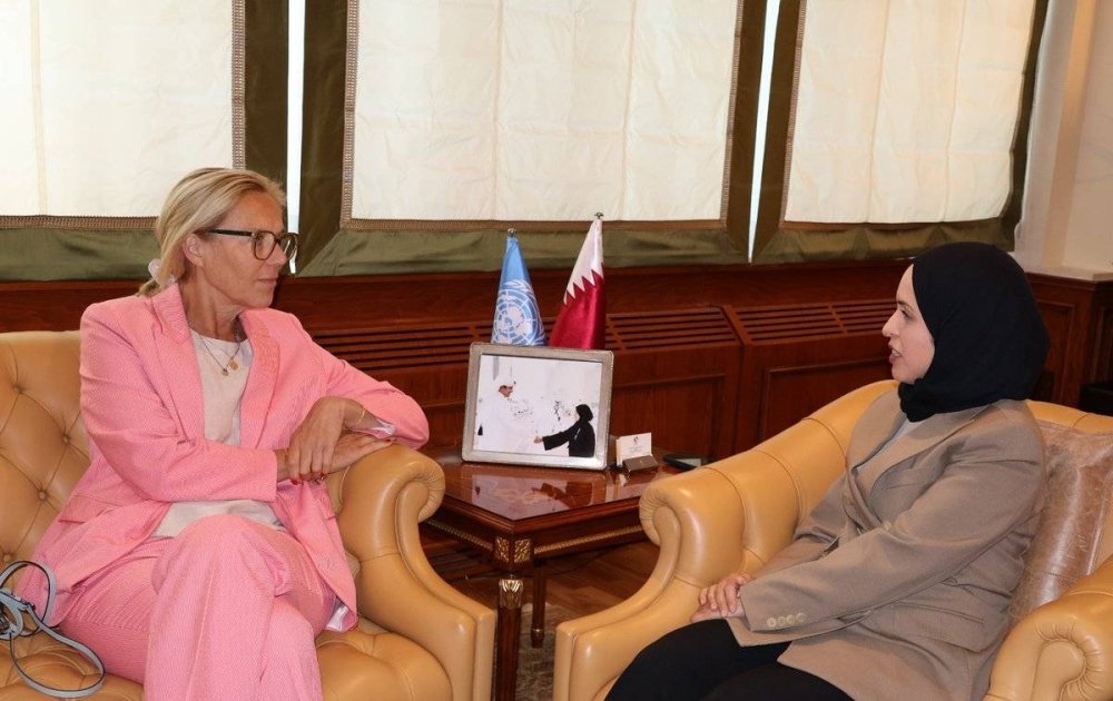 Sheikha Alya, UN humanitarian coordinator discuss deteriorating situation in Gaza