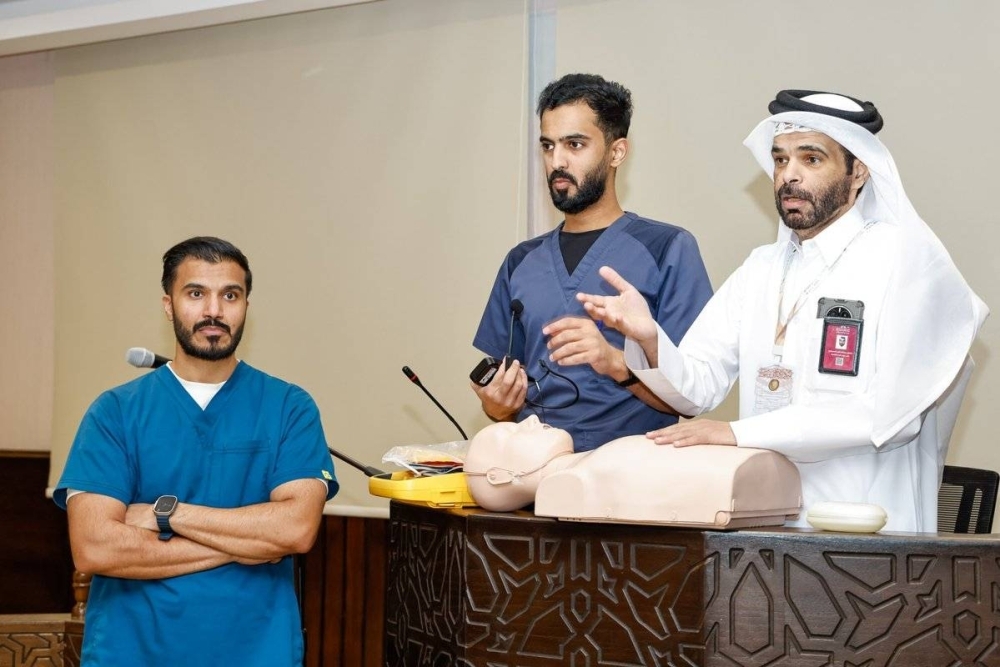 Qatari Hajj Mission conducts training course in first aid, CPR to bolster operators' capabilities