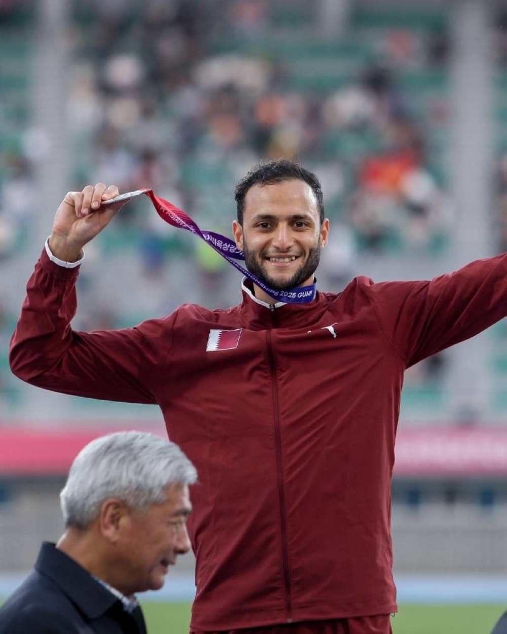 Samba, Hemeida secure sensational 1-2 finish for Qatar at Asian athletics