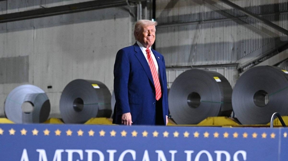 Trump to double tariffs on foreign steel to 50%