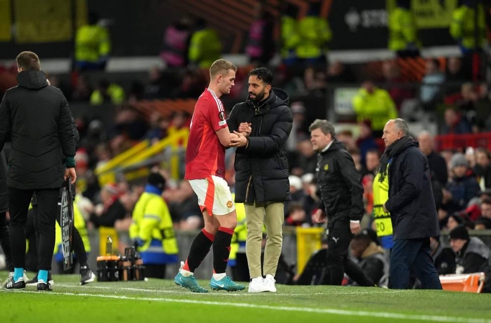 Amorim's blunt approach will benefit club: De Ligt