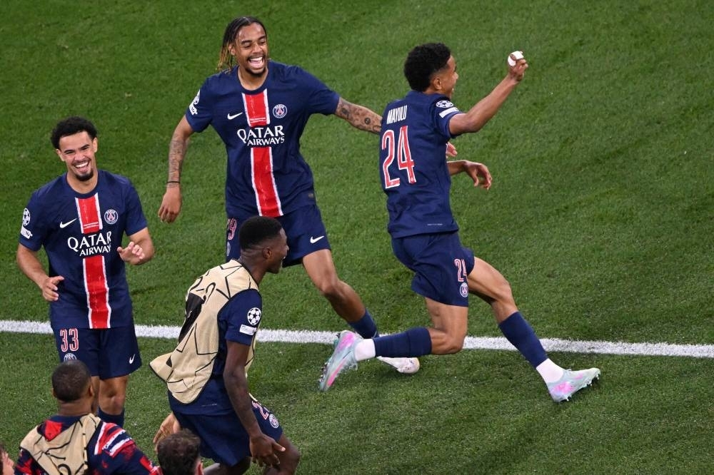 PSG are European Cup champions