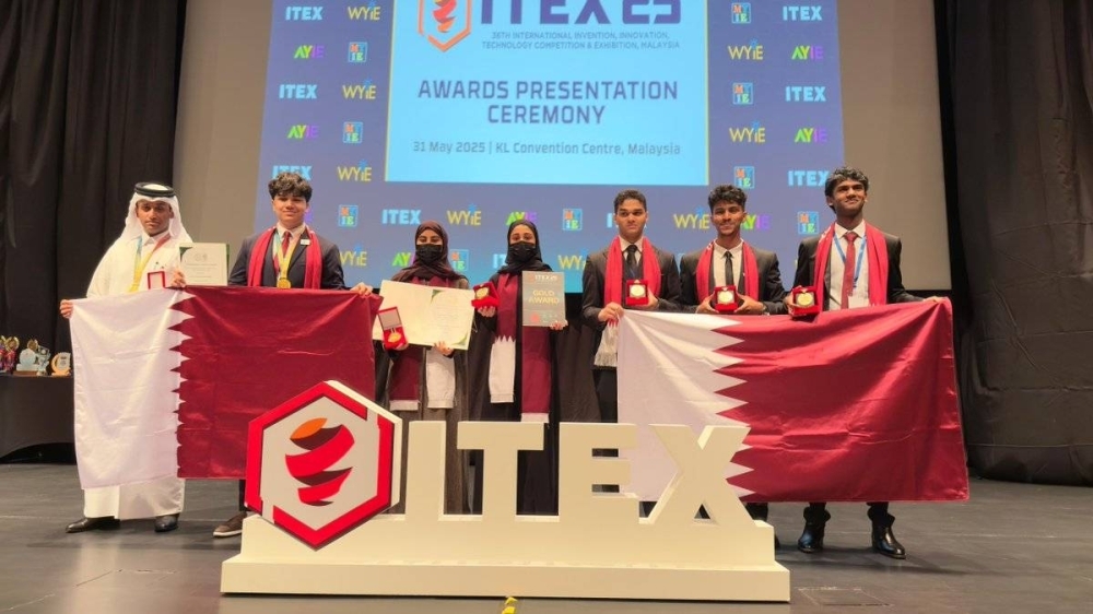 Qatar students win 11 gold medals at ITEX 2025 in Malaysia