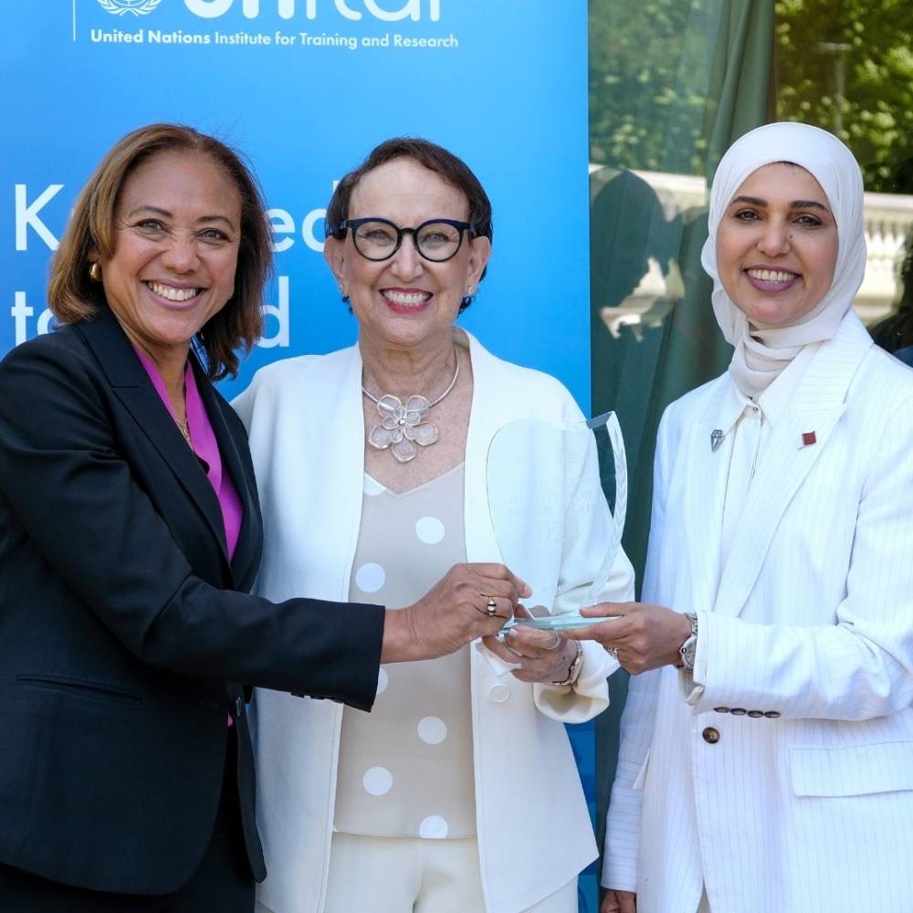 Qatar's Permanent Mission in Geneva honours winner of 'Doha Best Negotiator of the Year' award