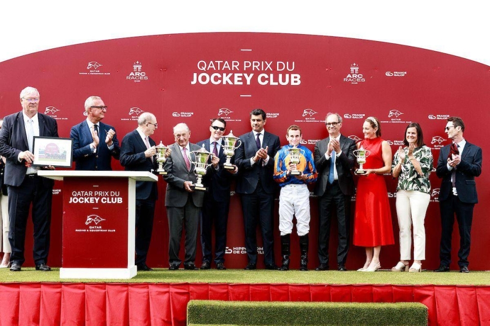 Camille Pissarro wins QREC-sponsored Qatar Prix du Jockey Club
