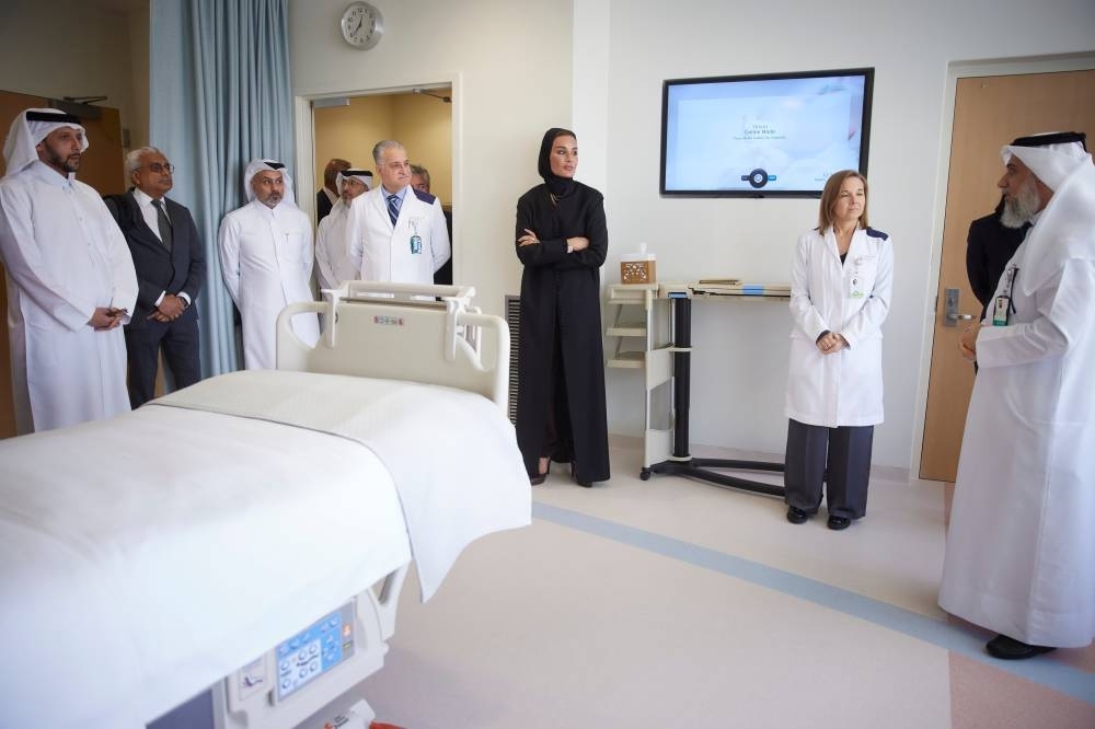 Sheikha Moza inaugurates new paediatric HSCT ward at Sidra Medicine
