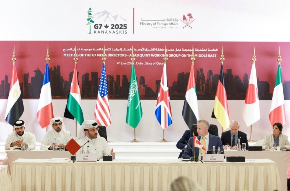 Qatar, Canada host meetings of G7 Middle East and North Africa Directors, Arab-International Quintet Committee