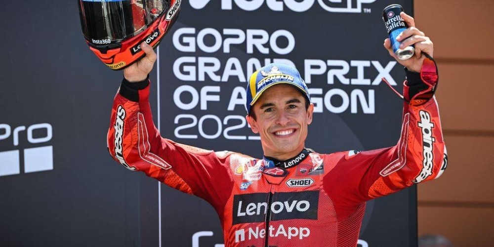 Marc extends his lead at Aragon MotoGP in style