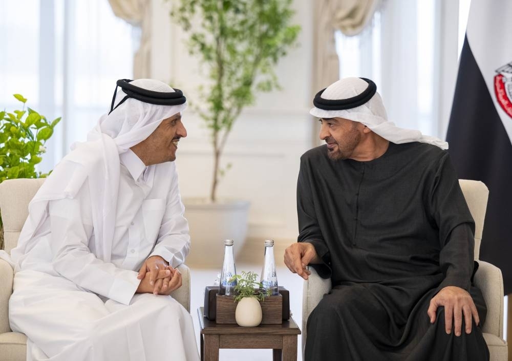 UAE president, PM review ties
