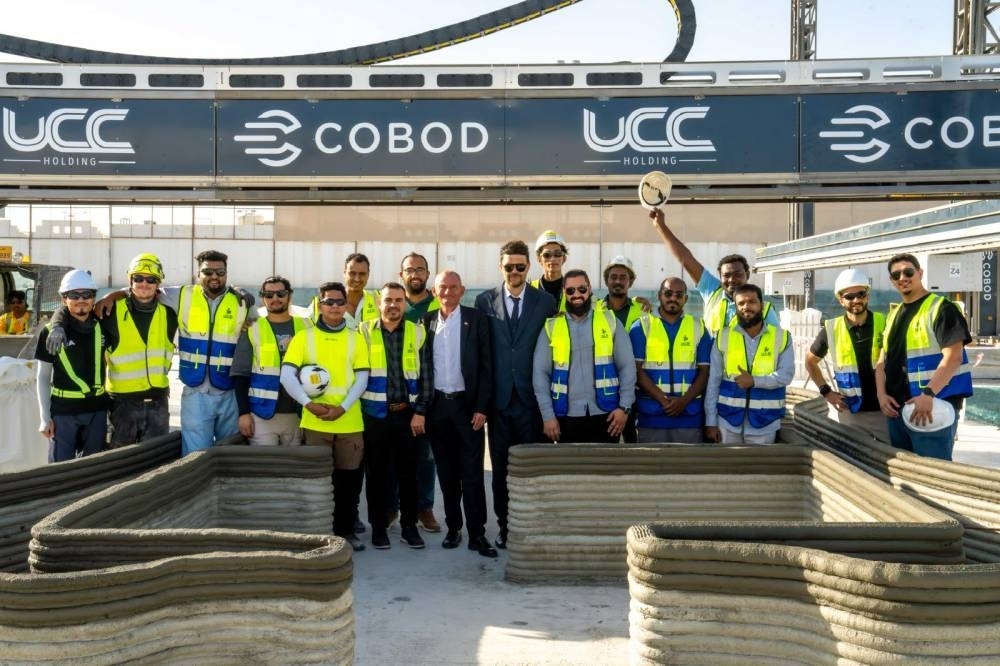 WORLD'S LARGEST 3D PRINTED CONSTRUCTION PROJECT COMMENCES IN QATAR. UCC Holding and Ashghal Launch the 3D-Printed Schools Project