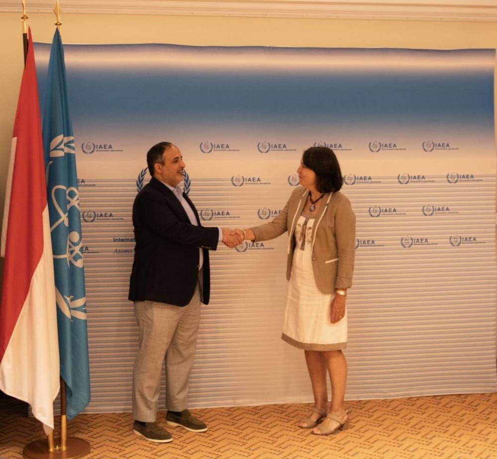 Al Subaie visits IAEA's marine environment labs