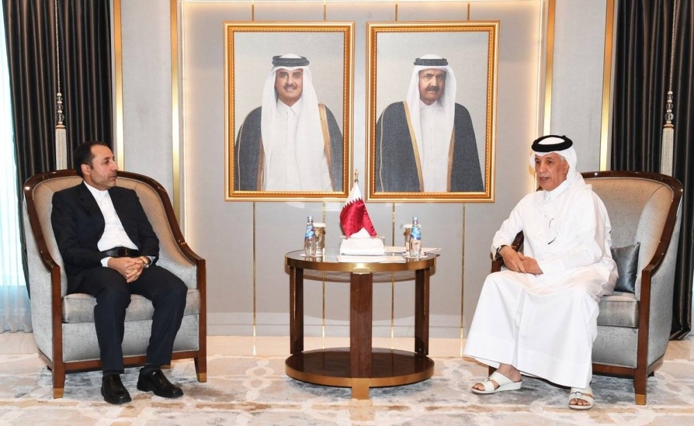 Muraikhi meets Iranian envoy, reaffirms Qatar's strong condemnation of Israeli attack