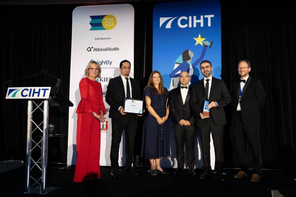 Qatar Rail's ‘Regenerative Propulsion'wins CIHT 2025 Decarbonisation Award