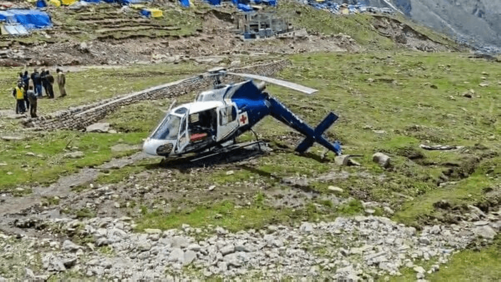 Helicopter crashes in northern India, killing all on board