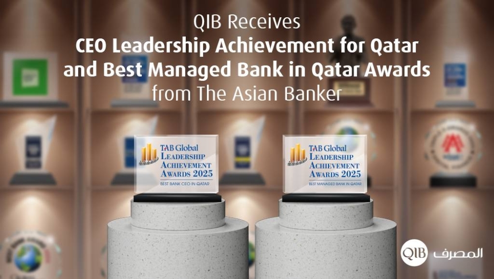 QIB receives two prestigious awards from The Asian Banker