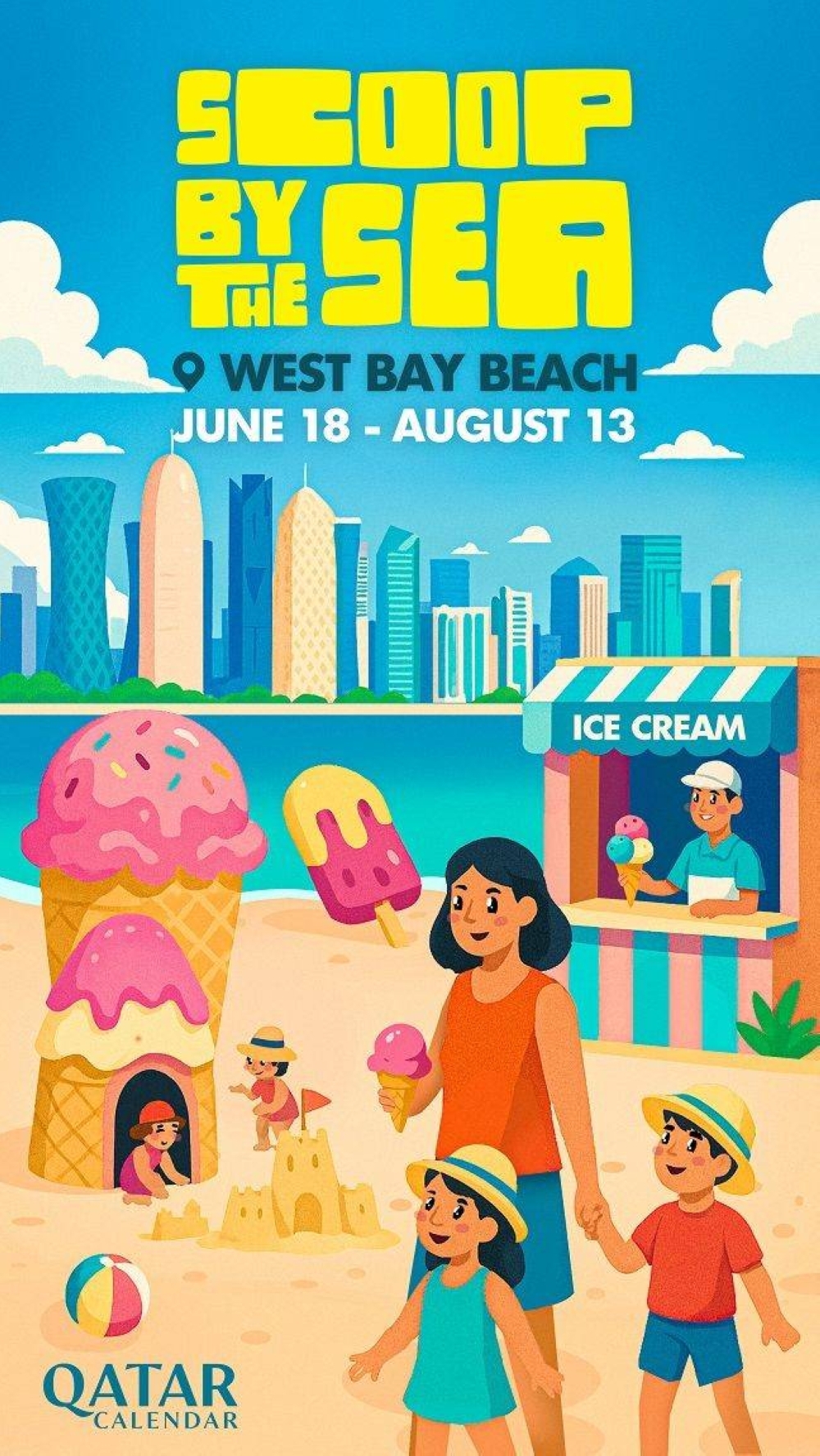 Visit Qatar set to launch ‘Scoop by the Sea' at West Bay North Beach