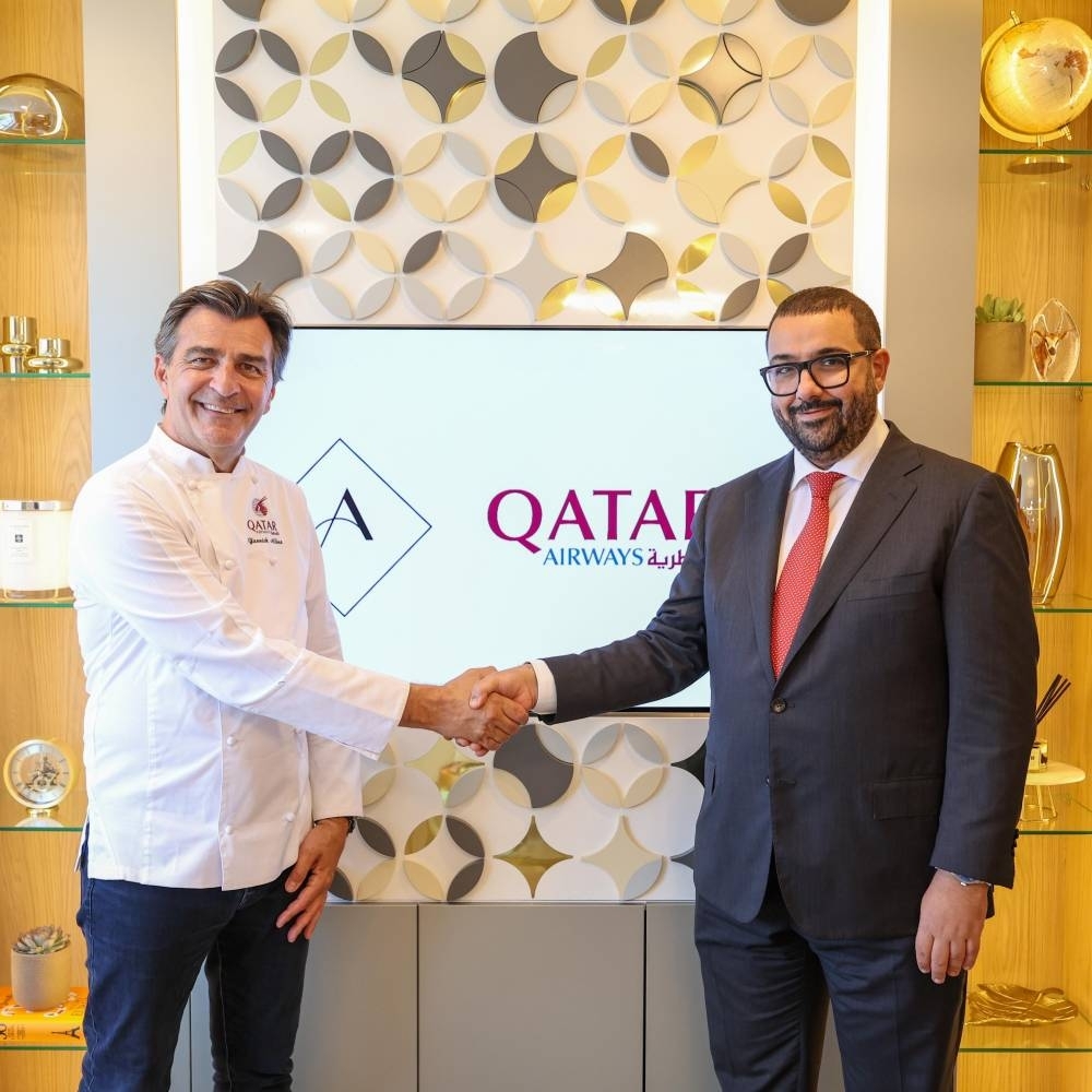 Qatar Airways partners with Yannick Alléno to elevate culinary experience
