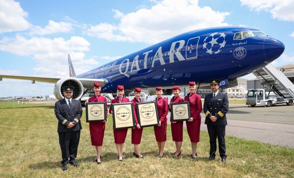 Qatar Airways retains Skytrax Airline of the Year title for record ninth time