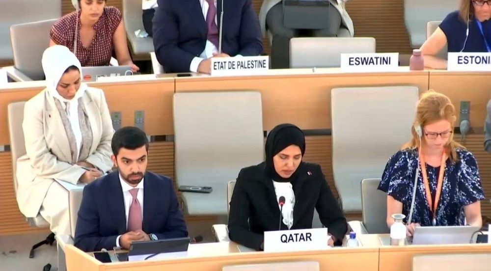 Qatar calls on int'l community to take steps to stop Israeli atrocities against Palestinians