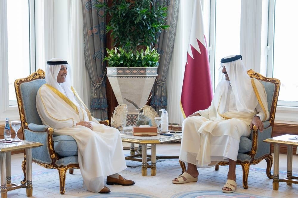 Amir receives Kuwaiti ambassador