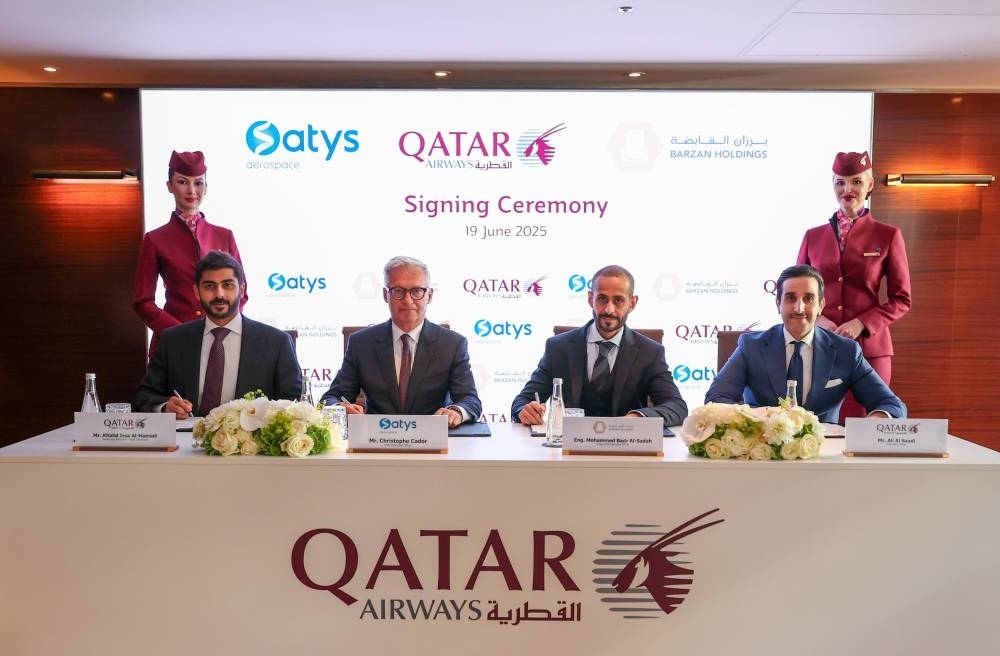 Qatar Airways, Barzan Holdings, Satys Aerospace partner to establish aircraft painting facility in Qatar