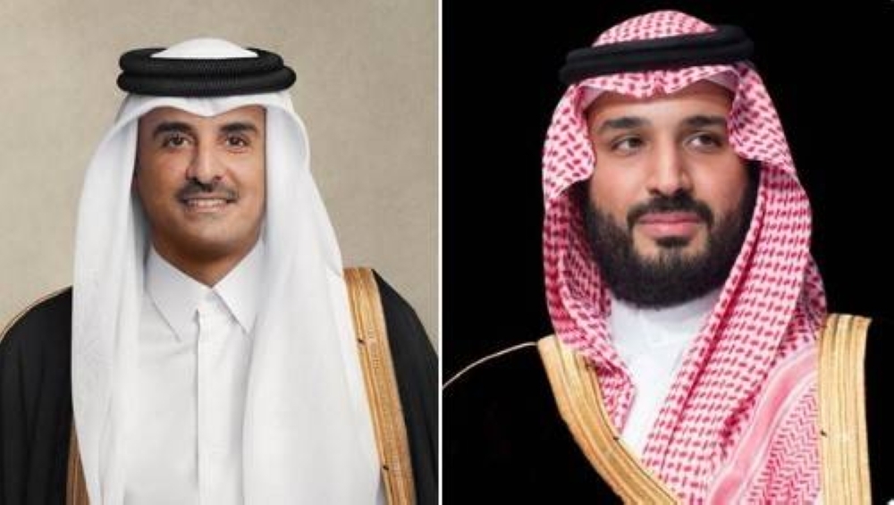 Amir, Saudi crown prince discuss relations, regional and international developments