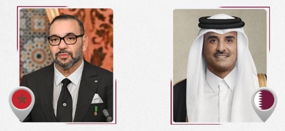 In phone call with Amir, king of Morocco affirms his country's solidarity with Qatar