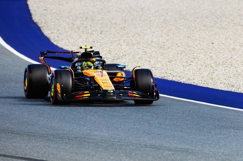 Norris takes pole position for Austrian GP with mighty lap