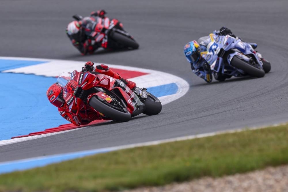 Marc fends off Alex Marquez for Dutch MotoGP sprint win