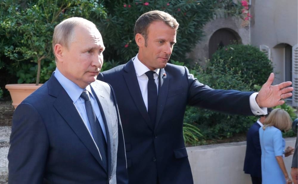 Macron, Putin have first phone call in 2 years