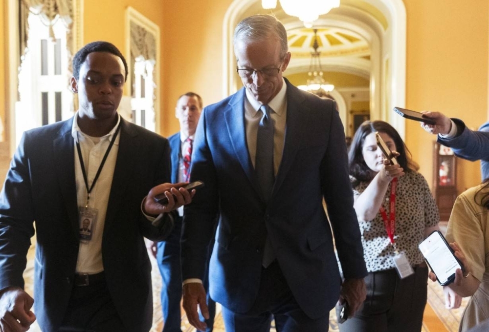 Senate passes Donald Trump's big tax and spending cuts bill as Vance breaks a 50-50 tie
