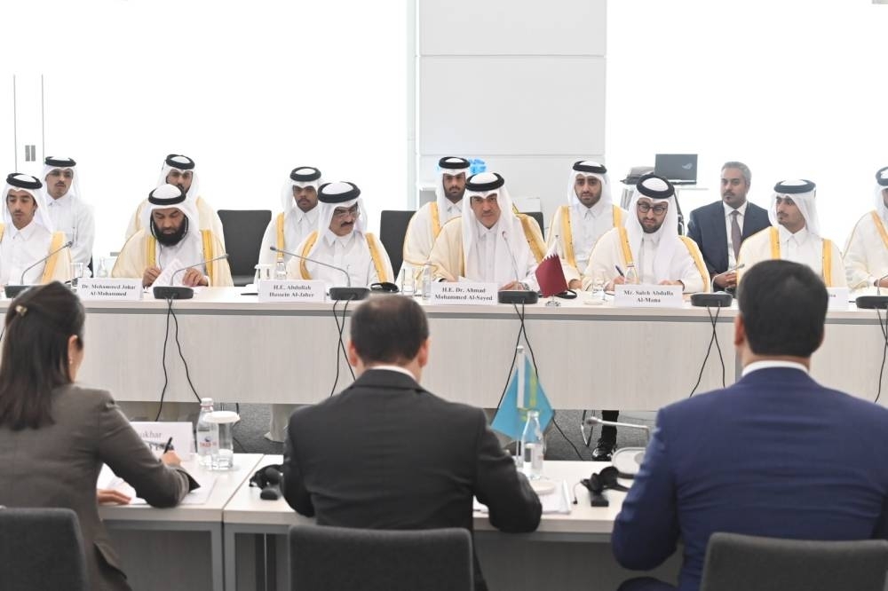 Qatar and Kazakhstan discuss enhancing economic, trade, and investment cooperation