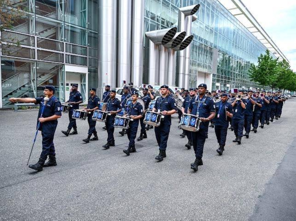 Police Academy participates in Basel Tattoo Military Festival in Switzerland