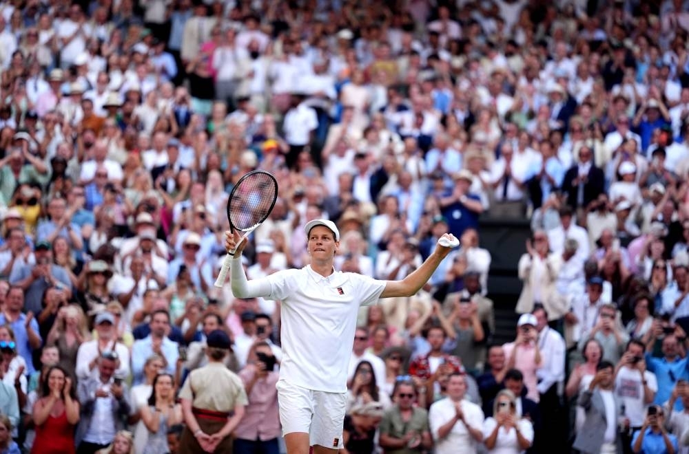 Jannik Sinner dethrones Carlos Alcaraz as Wimbledon champion