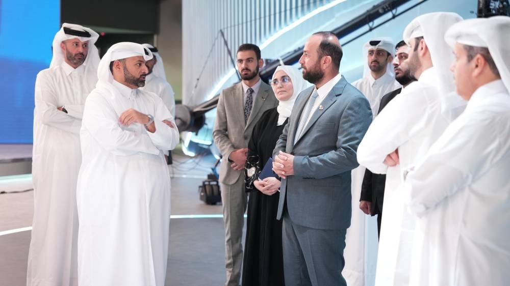 Syrian information minister tours Qatar Media Corporation