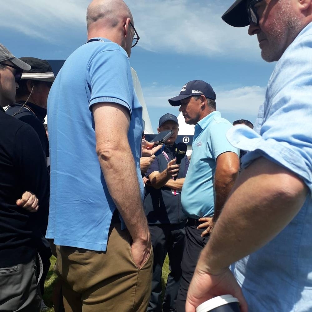 Harrington insists ceremonial tee will not dull competitiveness